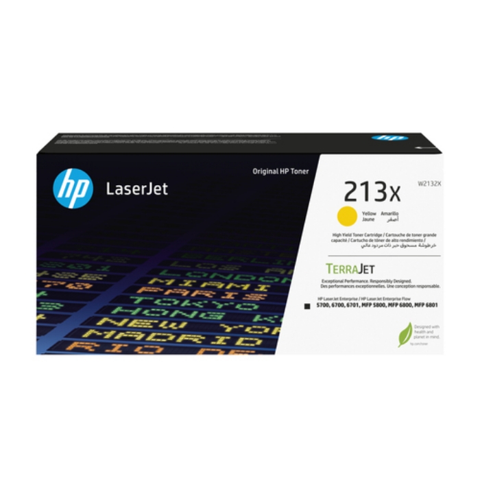 Bild på HP INC. HP 213X YLW ORIGINAL LASERJET W2132X
