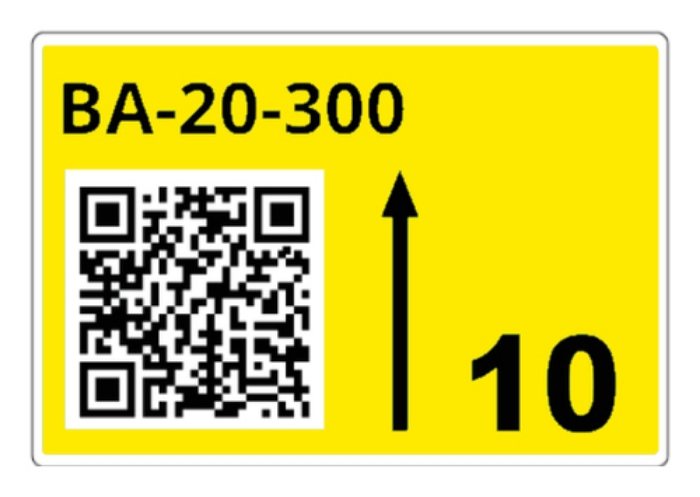 Bild på BROTHER ROLL OF PRE-CUT LABELS FOR 55 X LTZ16055FQR