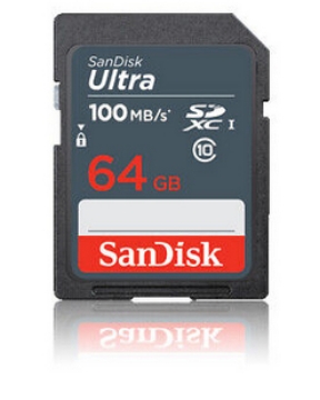 Bild på SANDISK SANDISK ULTRA 64GB SDXC SDSDUNR-064G-GN3IN