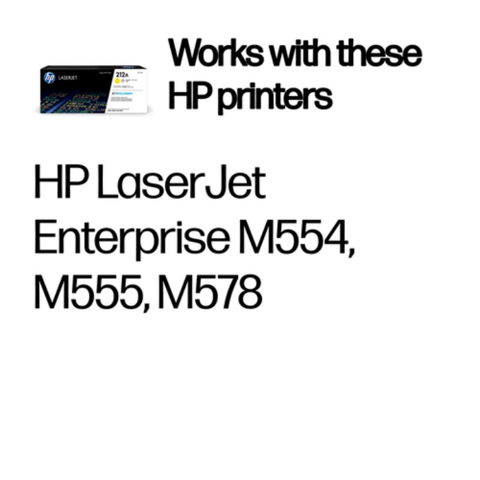 Bild på HP INC. HP 212A YELLOW ORIGINAL W2122A