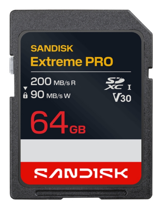 Bild på SANDISK EXTREME PRO SD UHS-I 64GB SD SDSDXXU-064G-GSCIN