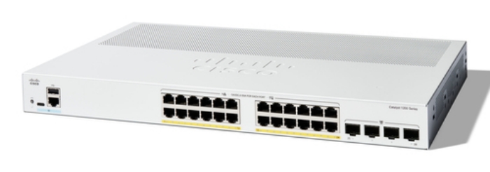 Bild på CISCO CATALYST 1200 24-PORT GE POE C1200-24P-4G