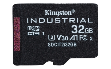 Bild på KINGSTON 32GB MICROSDHC INDUSTRIAL C10 SDCIT2/32GBSP