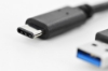 Bild på DIGITUS USB CABLE TYPE C TO A M/M 1.0M AK-300136-010-S