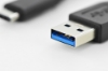 Bild på DIGITUS USB CABLE TYPE C TO A M/M 1.0M AK-300136-010-S