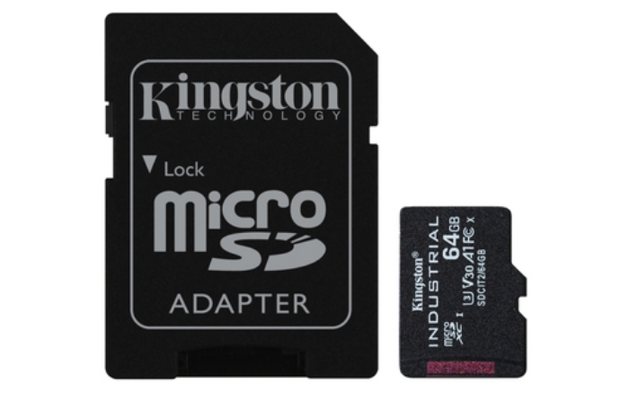 Bild på KINGSTON 64GB MICROSDXC INDUSTRIAL C10 SDCIT2/64GB