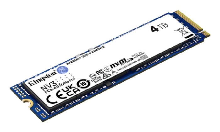 Bild på KINGSTON 4000G NV3 M.2 2280 NVME SSD SNV3S/4000G