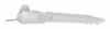 Bild på CHERRY KC 1000 SC CORDED KB US WHITE JK-A0100US-0