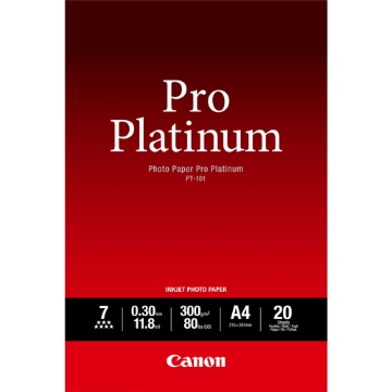 Bild på CANON PT-101 PHOTO PAPER PRO PLATINUM 2768B016