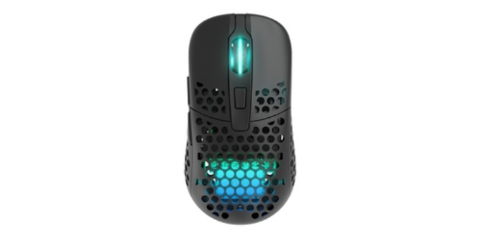 Bild på CHERRY XTRFY M42 WIRELESS RGB MOUSE M42W-RGB-BLACK