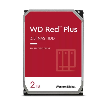 Bild på WESTERN DIGITAL 2TB RED PLUS 64MB CMR 3.5IN WD20EFPX