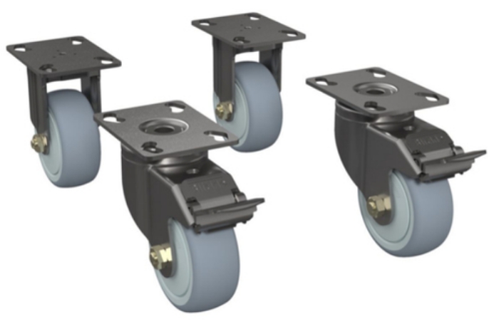 Bild på ZEBRA WHEELS FOR RACK SET OF 4 CS-RAC-WHEEL