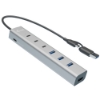 Bild på I-TEC I-TEC USB-C/A CHARGE HUB 7 PORT CAHUBMETAL7