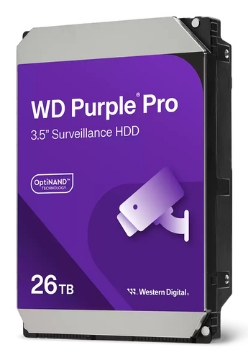 Bild på WESTERN DIGITAL 26TB PURPLE PRO 512MB 3.5IN WD260PURP