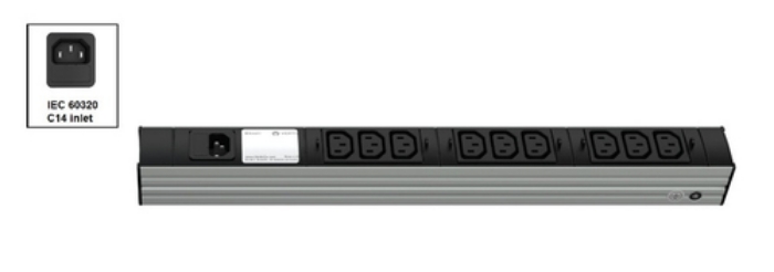 Bild på VERTIV KNUERR DI-STRIP EURO SOCKET 036220091