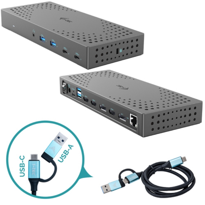 Bild på I-TEC I-TEC USB 3.0 3X 4K DOCK GEN 2 CATRIPLE4KDOCKPD2