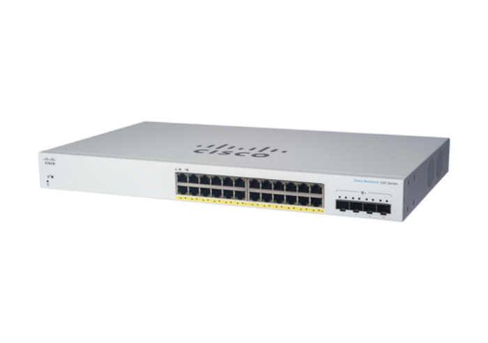 Bild på CISCO CBS220 SMART 24-PORT GE FULL CBS220-24FP-4G-UK