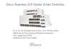 Bild på CISCO CBS220 SMART 48-PORT GE POE CBS220-48P-4G-UK