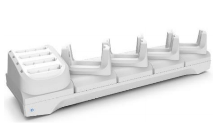 Bild på ZEBRA TC21/TC26 HC WHITE FIVE SLOT CRD-TC2W-BS54B-01