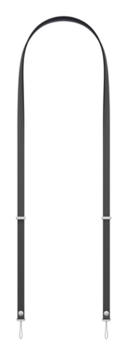 Bild på APPLE CROSSBODY STRAP BLACK-ZML MGGL4ZM/A
