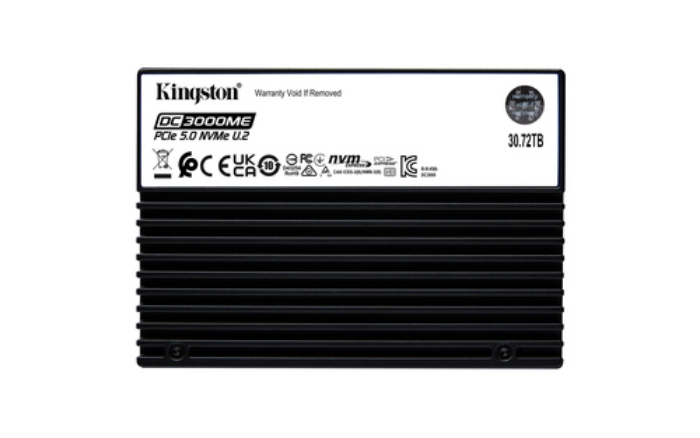 Bild på KINGSTON 30.72TB DC3000ME U.2 PCIE 5.0 SEDC3000ME/30T7
