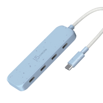 Bild på J5CREATE ECO-FRIENDLY USB-C TO 4-PORT JCH345EC-N