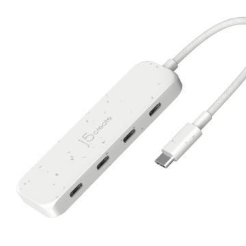 Bild på J5CREATE ECO-FRIENDLY USB-C TO 4-PORT JCH345EW-N
