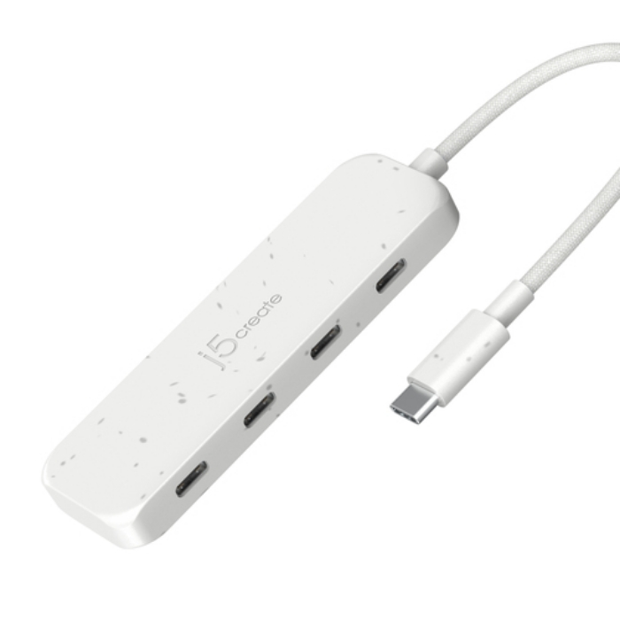 Bild på J5CREATE ECO-FRIENDLY USB-C TO 4-PORT JCH345EW-N