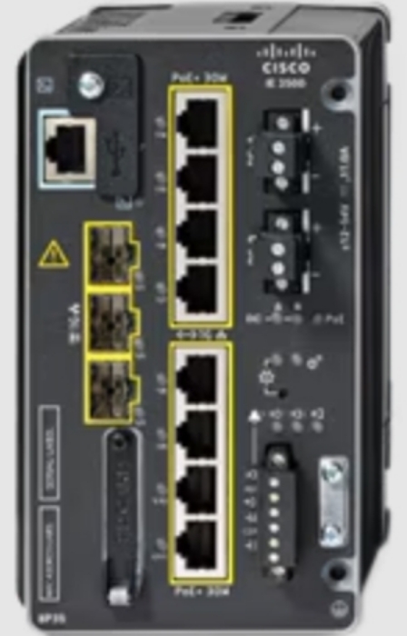 Bild på CISCO CISCO IE3500 W/ 8 GE Poe+ AND 3 IE-3500-8P3S-E
