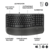Bild på LOGITECH WAVE KEYS FOR BUSINESS GRAPHITE 920-012334