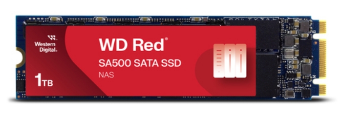 Bild på SANDISK RED SSD 1TB M.2 2.4MM 3D NAND WDS100T1R0B-68A4Z0