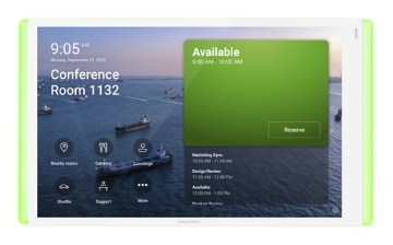 Bild på CRESTRON 10.1IN ROOM SCHEDULING TOUCH TSS-1070-T-W-S-LB KIT