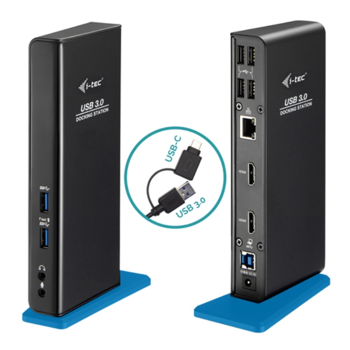 Bild på I-TEC I-TEC USB 3.0/USB-C DUAL HDMI U3DUALHDMIDOCK