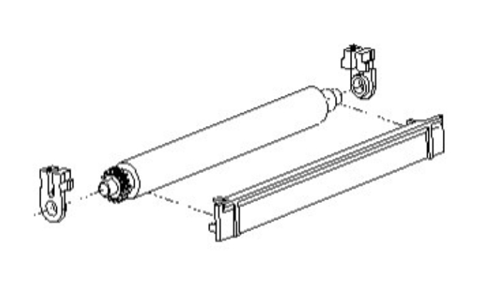 Bild på ZEBRA TTP2100 KIT PLATEN ROLLER P1056793