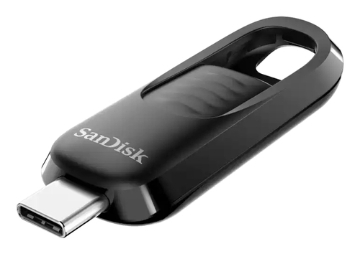 Bild på SANDISK ULTRA SLIDER TYPE-C FLASH DRIVE SDCZ480-512G-G46