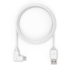 Bild på COMPULOCKS 6FTUSB-A TO 90-DEGREE USB-C 6FT90DUSBCW