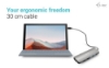 Bild på I-TEC I-TEC USB-C METAL NANO 2X HDMI C31NANOHDM2D100