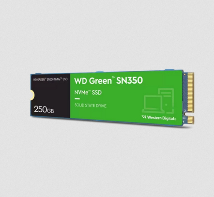 Bild på SANDISK WD GREEN SSD 250GB NVME M.2PCIE WDS250G2G0C-00CDH0