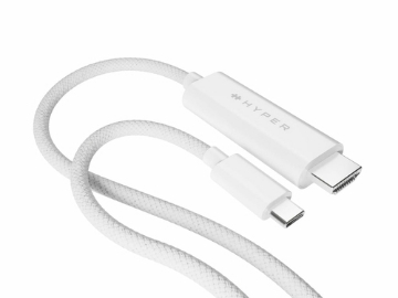 Bild på HYPER HYPER 4K USB-CTO HDMI CABLE HD6007WHGL