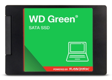 Bild på SANDISK 480GB GREEN SSD 2.5 IN 7MM SATA WDS480G3G0A-00BJG0