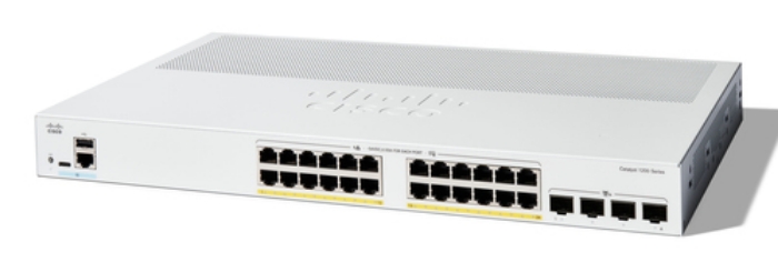Bild på CISCO CATALYST 1200 24-PORT GE POE C1200-24P-4X