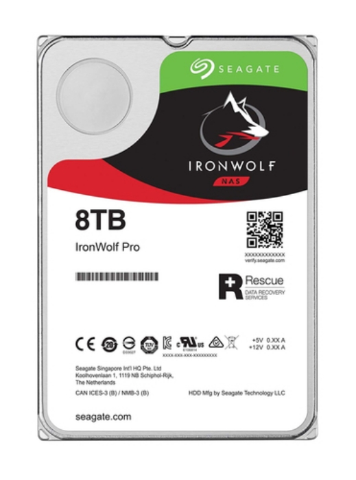 Bild på SEAGATE IRONWOLF PRO 8TB SATA ST8000NE001