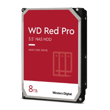 Bild på WESTERN DIGITAL 8TB RED PRO 256MB CMR WD8005FFBX