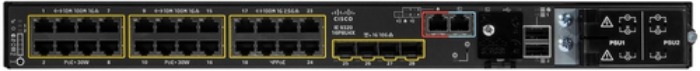 Bild på CISCO 16 PORT Poe+ 8 PORT MGIG 4PPOE IE-9320-16P8U4X-A