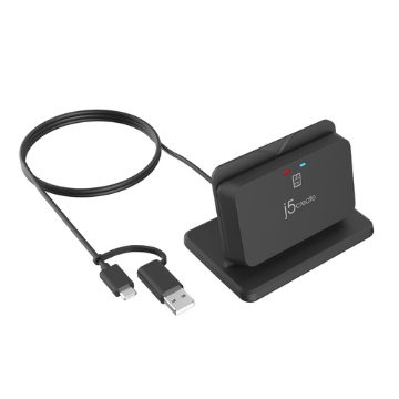 Bild på J5CREATE USB SMART CARD / CAC READER JUR261-N