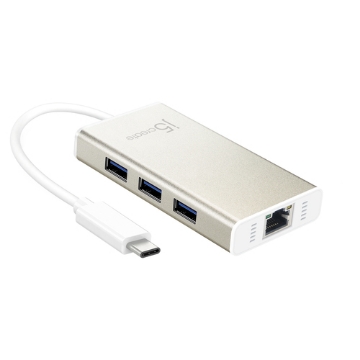 Bild på J5CREATE USB-C MULTI-ADAPTER GIGABIT JCH471-N