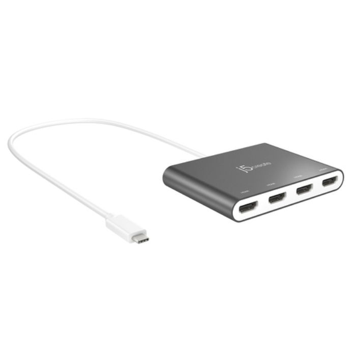 Bild på J5CREATE USB-C TO 4 PORT HDMI MULTI JCA366-N