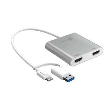 Bild på J5CREATE USB-C TO DUAL HDMI JCA365-N