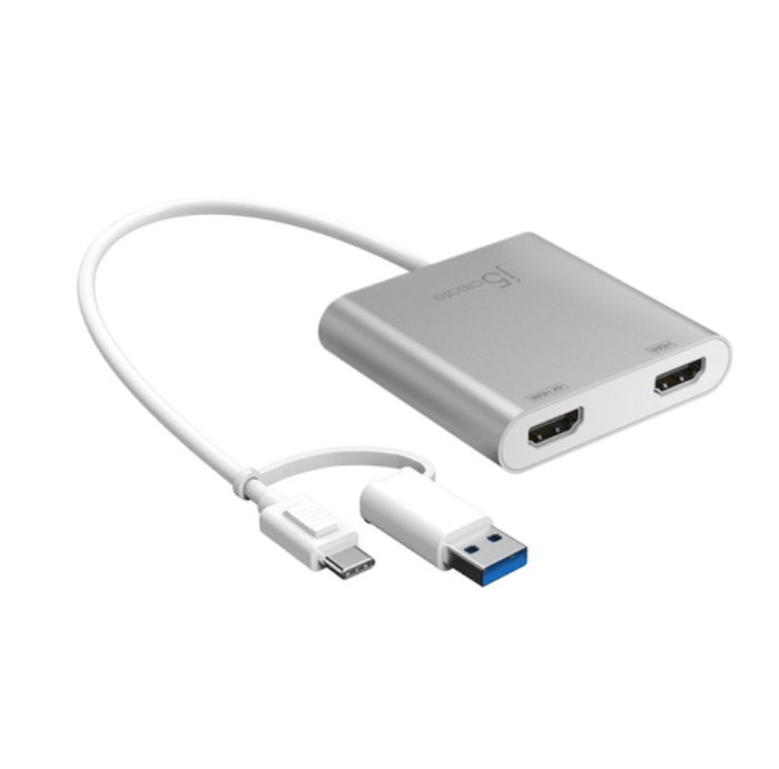 Bild på J5CREATE USB-C TO DUAL HDMI JCA365-N