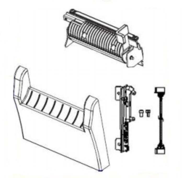 Bild på ZEBRA KIT PEEL ASSEMBLY ZT411 P1105147-019